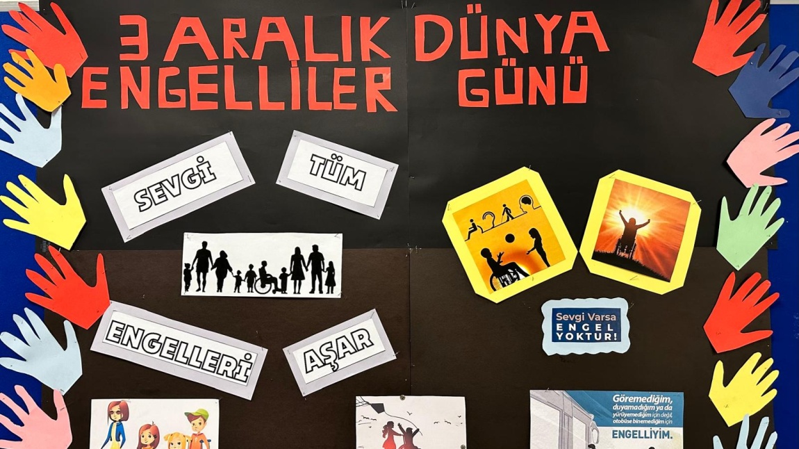 3 ARALIK DÜNYA ENGELLİLER GÜNÜ