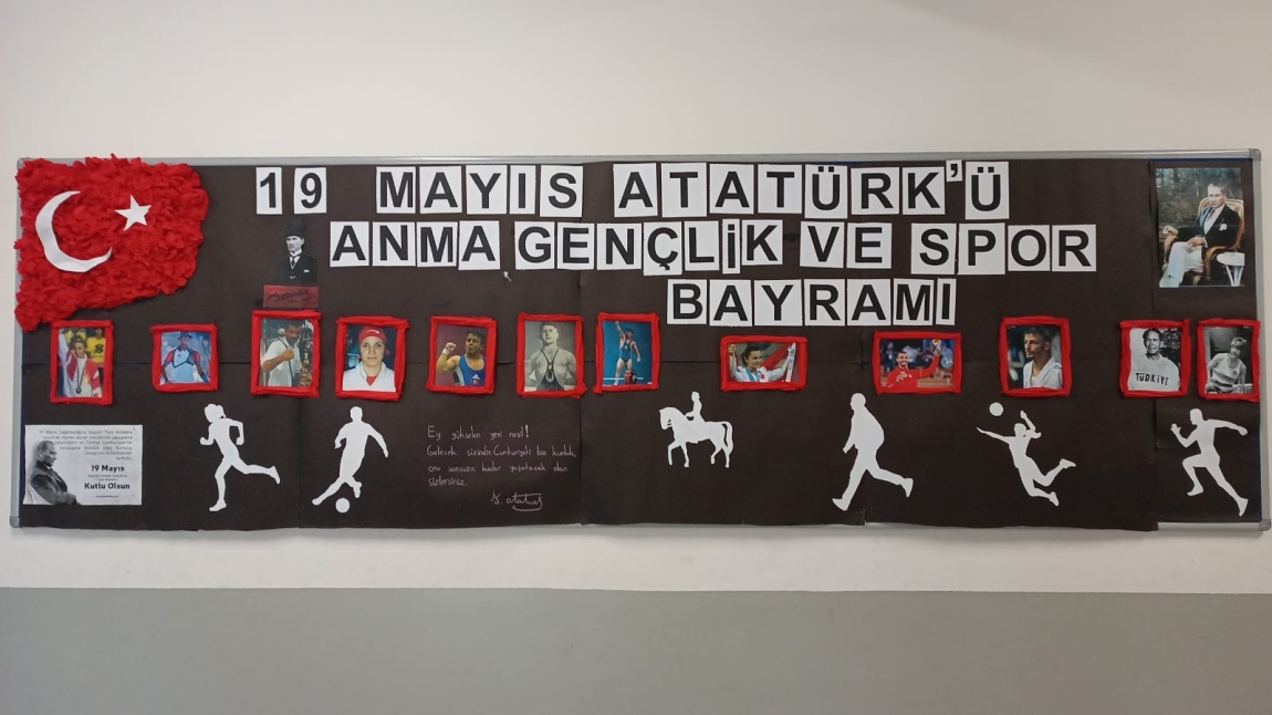 19 MAYIS ATATÜRK’Ü ANMA,GENÇLİK VE SPOR BAYRAMI PANO ÇALIŞMASI