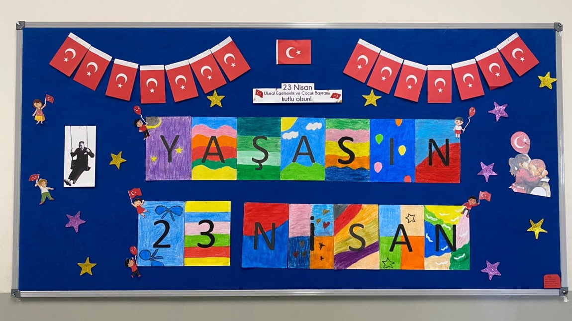 23 NİSAN ULUSAL EGEMENLİK VE ÇOCUK BAYRAMI PANO ÇALIŞMASI