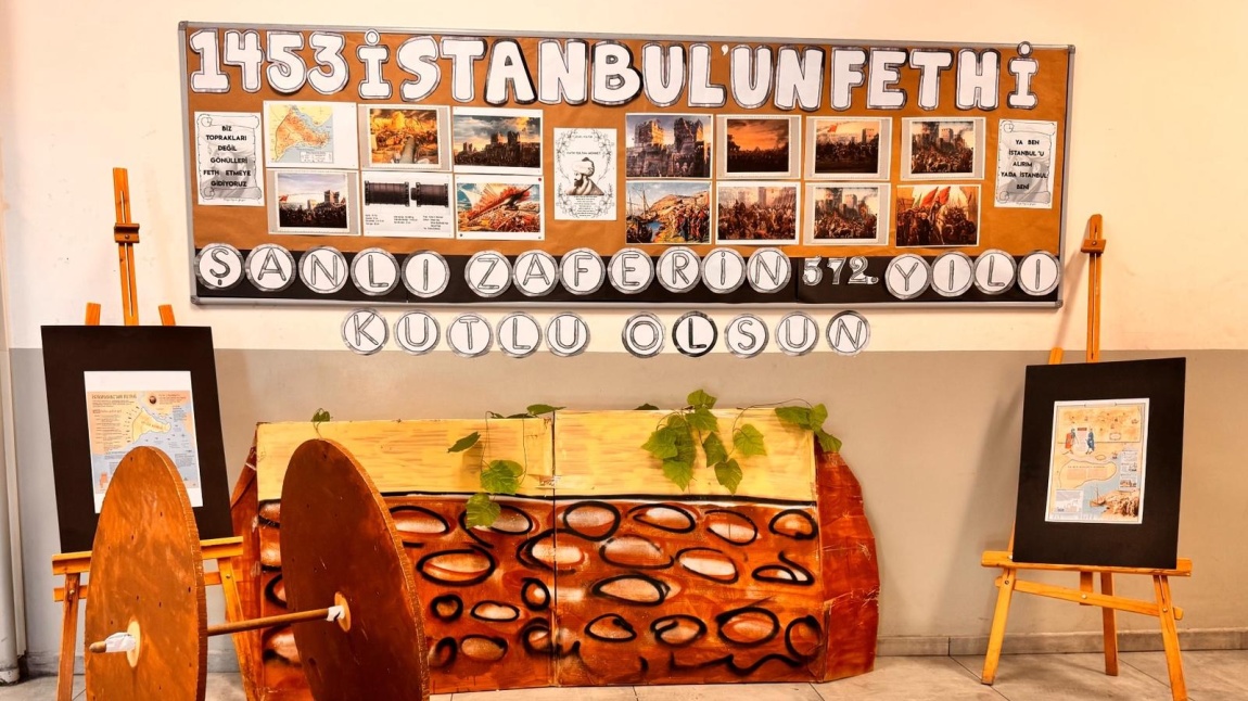 29 MAYIS İSTANBUL’UN FETHİ OKUL PANO ÇALIŞMASI